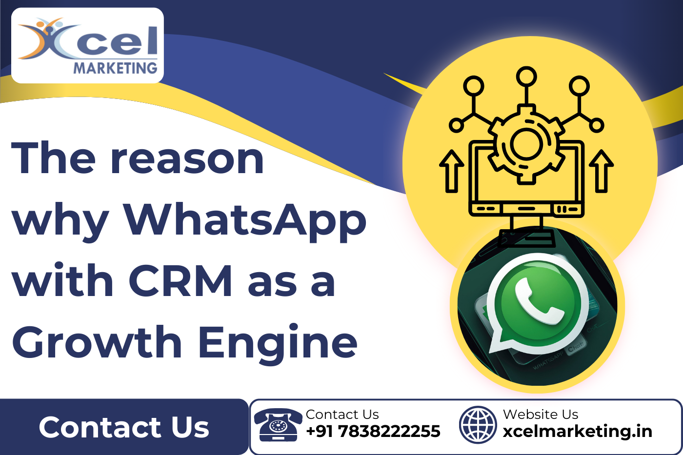 The reason why WhatsApp with CRM as a Growth Engine
