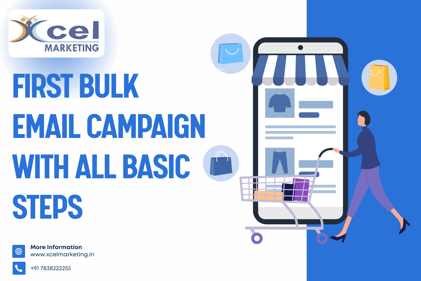 First Bulk email campaign with all basic steps