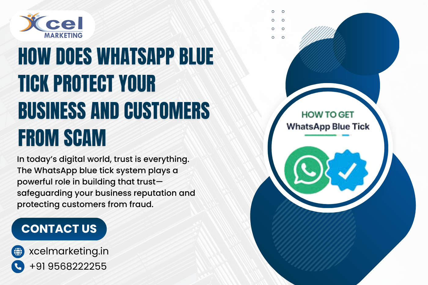 How Does WhatsApp Blue Tick Protect Your Business and Customers from scam?